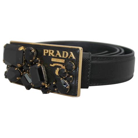 prada belt gold|Prada belt with pouch.